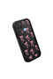 Realme C21Y/C25Y Compatible Black Silicone Bow Pattern Shock Absorbing Phone Case - 3
