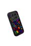Xiaomi Redmi Note 14 Pro 4g Compatible Black Silicone Graffiti Pattern Lens Protection Phone Case - 3