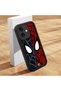 iPhone 16 Compatible Black Silicone Fun Patterned Shock Absorbing Phone Case - 2