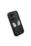 Realme C55 Compatible Black Silicone Fun Patterned Shock Absorbing Phone Case - 3