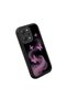 Redmi 12 Compatible Black Silicone Cute Butterfly Pattern Lens Protection Phone Case - 4