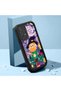 Samsung Galaxy A72 Compatible Black Silicone Van Gogh Starry Night Patterned Anti-Slip Phone Case - 2