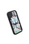 Elegan Styles Phone Case Compatible with Realme C11 2021 Black Silicone with Lily and Butterfly Pattern - 3