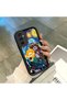 Samsung Galaxy M23/M13 Compatible Black Silicone Van Gogh Starry Night Pattern Anti-Slip Phone Case
