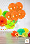 Metallic Orange Balloon Background and Venue Decoration Decoration Balloon - 2