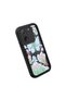 Xiaomi Mi 13t Pro/Mi 13t Compatible Black Silicone Case with Lily and Butterfly Pattern Elegan Styles - 3