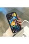 iPhone 16 Pro Max Compatible Black Silicone Van Gogh Starry Night Pattern Anti-Slip Phone Case