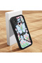 Xiaomi Redmi 9C Compatible Black Silicone Lily and Butterfly Patterned Elegan Styles Phone Case - 2