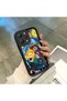 Xiaomi Redmi 12 4g Compatible Black Silicone Van Gogh Starry Night Patterned Anti-Slip Phone Case