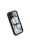 Samsung Galaxy A06 Compatible Black Silicone Zambaq and Butterfly Patterned Elegan Styles Phone Case - 3