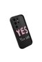 Samsung Galaxy S25 Ultra Compatible Black Silicone Fun Pattern Shock Absorbing Phone Case - 3