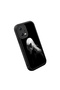 Poco X5 Compatible Black Silicone Anime Style Patterned Lens Protection Phone Case - 3