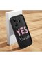 Realme C53 Compatible Black Silicone Fun Patterned Shock Absorbing Phone Case - 2