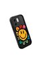 Infinix Hot 50I Compatible Black Silicone Fun Patterned Shock Absorbing Phone Case - 3