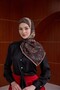 Winter Bloom Soft Scarf 1242 Light Gray - 7