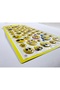 3D Embossed Emoji Sticker Set - Smiley Face Sticker for Teachers, Students, and Children - 2