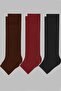 3 Pairs of Toeless Basic Cotton Yoga Leggings