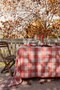 Plaid Patterned Tablecloth Red 170X260 cm - 2