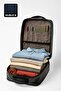 Expandable Laptop Bag in 17.3 Inch Travel Compatible Hand Luggage Leather External Surface Nubuck Inner Fabric - 5
