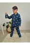 Boys' Pajama Set, Picama Top and Bottom Set, Suitable for All 4 Seasons, Soft and High-Quality Cotton Fabric - 2