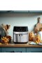 Deluxe 8L Air Fryer with LED Touch Screen, Rapid Air Circulation & 2200W Power - 5