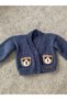 Cardigan Scarf & Beanie and Vest Set Hand Knitted Gift Children's Set - 5