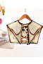 Equestrian Themed Sophisticated Shoulder Shawl |   Iconic Palazzo (Equestrian) Style Scarf Collar