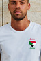 Sudan Khartoum Heart Flag Logo White T-Shirt - 3