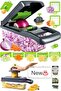 Multi-Functional Vegetable Cutter with Storage Container Quick and Easy Chopping for Smart Kitchen - 3