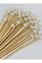 No:90 - 25 Pieces 15 cm Cocktail Long Toothpicks and Stirrers - Pearl - 10 mm