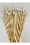 No:94 - 25Pcs 15cm Cocktail Long Toothpicks and Stirrers - Baroque Heart Pearl 10mm