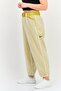 Women Loose Fit Training Track Pants, Yellow - 2