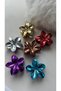 Women's Lotus Metallic Buckle Colorful Latch Buckle Hair Accessories Colorful Model - 9
