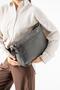 Y.S.Deri Women's Messenger Bag Multi-Pocket 30*20 cm Vegan Leather Crossbody Shoulder Bag - 4