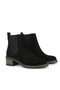 Women's Genuine Suede Leather Orthopedic Non-Slip Rubber Sole Stylish, Comfortable, Daily Wear Booties - 3