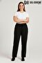 34-030 Women's Modal piped Wide Leg Pocketed Sweatpants
