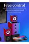 Computer Speaker, Home Desktop Bluetooth Speaker Three Piece Set - 3