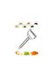 Multi-Purpose Practical Julienne Peeler Fruit Vegetable Peeler Dual-Function - 2