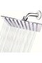 8 inch Rain Shower Head 8inch Large Top Spray Square Shower Head 304 Stainless Steel Ultra-Thin Powe