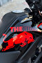 The Red Edition Bull Energy Reflective Red Sticker Set (Right) for Tvs Raider 125 - 2