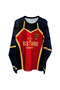 Blue Lock Anime Bastard Munich Kaiser Red-Black Unisex Sports Long Sleeve Jersey T-Shirt - 2