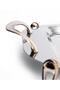 Aqua Footed Stainless Steel Tray Gold - 4