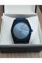 Unisex Navy Blue Silicone Watchband Wristwatch, Boxed