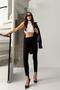 Heel Detail Women's Leggings - Black - 3