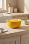 Nostalji Emaye - Mixing Bowl Mustard 24 cm - 5