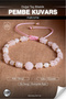 Certified Pink Quartz Natural Stone Macrame Bracelet Odt142
