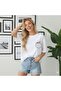Floral Printed Women's T-Shirt - 2