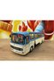 Mercedes Benz Diecast Bus with Sound and Light 25cm Intercity Mercedes Nostalgic Bus Metal