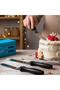 Pasta Palette Knife Set of 3 – Spatula Set for Smoothing, Leveling and Spreading Cream - 2