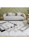 Galeria Lux Modern Rug Area Rug Floor Covering 160x230cm-Grey White 231300472302 - 3